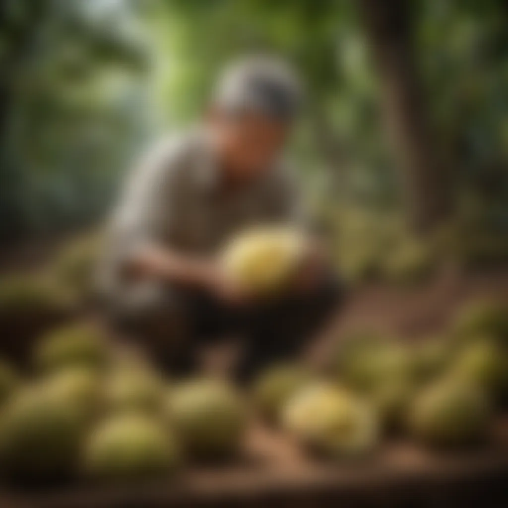 Exquisite Durian Harvest