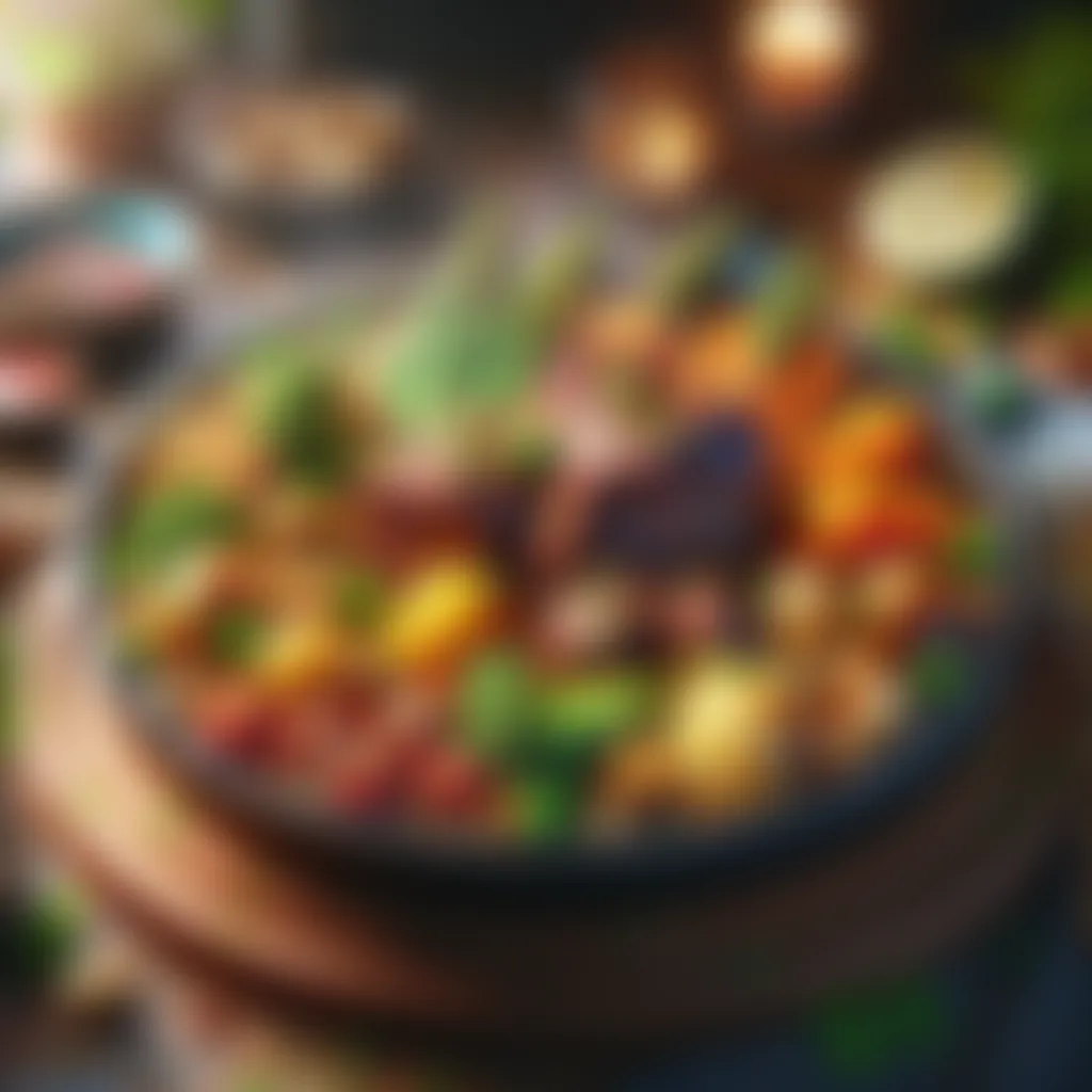 Exquisite Flavors of Lamb Tagine - Served Dish
