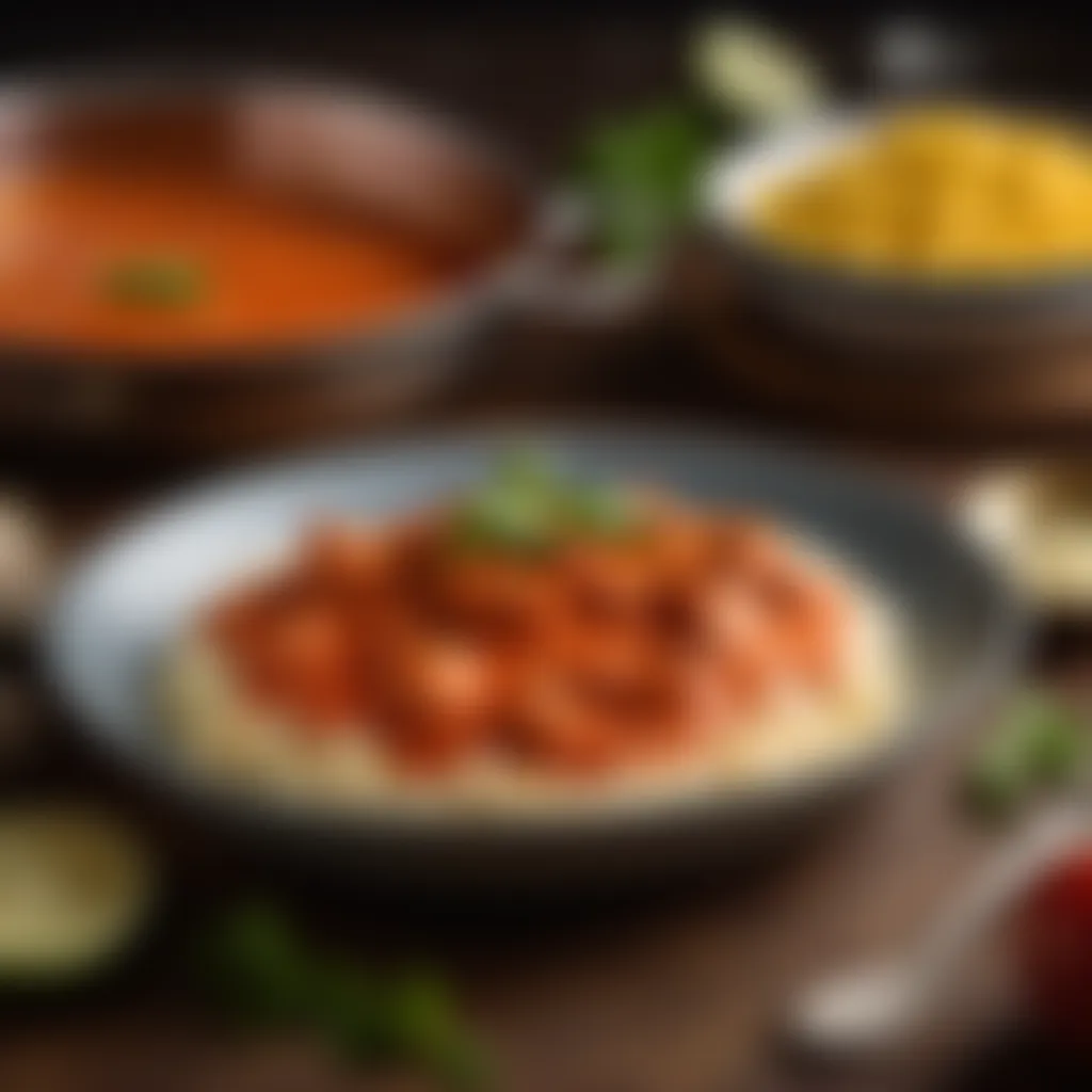 Velvety Tomato Sauce for Butter Chicken Creamy Tomato-Based Butter Chicken Sauce