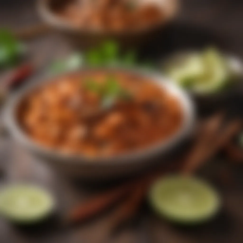 Exquisite Indian Spices in Tikka Masala Recipe