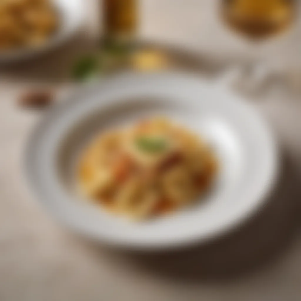 Exquisite Lilia Agnolotti Dish on Elegant Plate