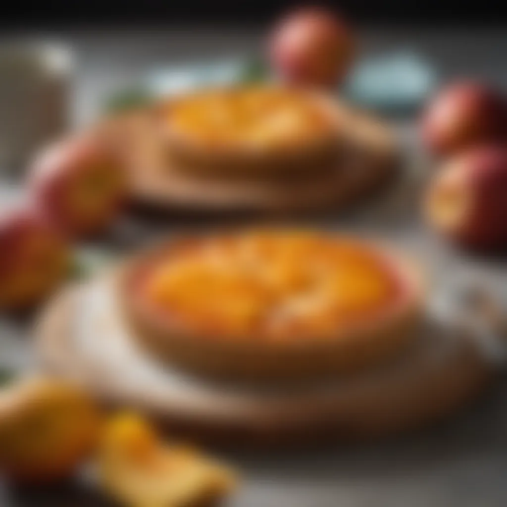 Gourmet Mango Peach Tart