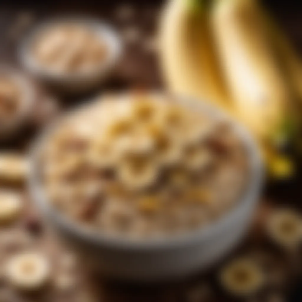 Exquisite Oats with Caramelized Banana