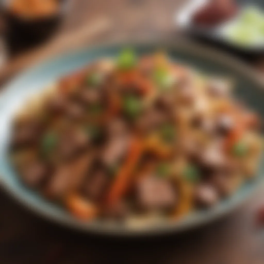 Exquisite Pork Stir Fry with Szechuan Peppercorns