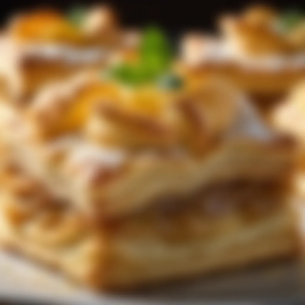 Exquisite Puff Pastry Vol-au-Vent