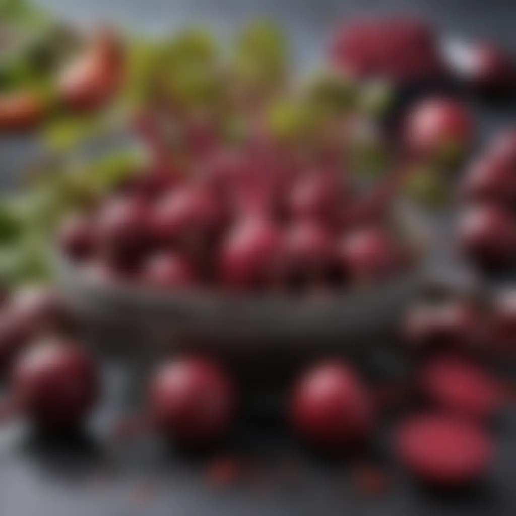 Exquisite Red Beetroot Varieties: A Colorful Display Exquisite Red Beetroot Varieties: A Colorful Display
