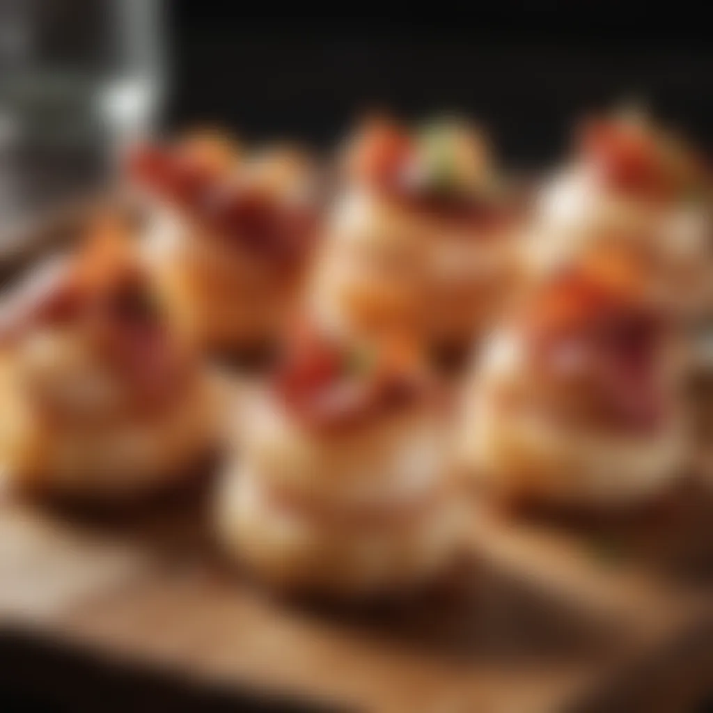 Opulent Fusion of Scallops and Bacon Luxurious scallops and bacon fusion