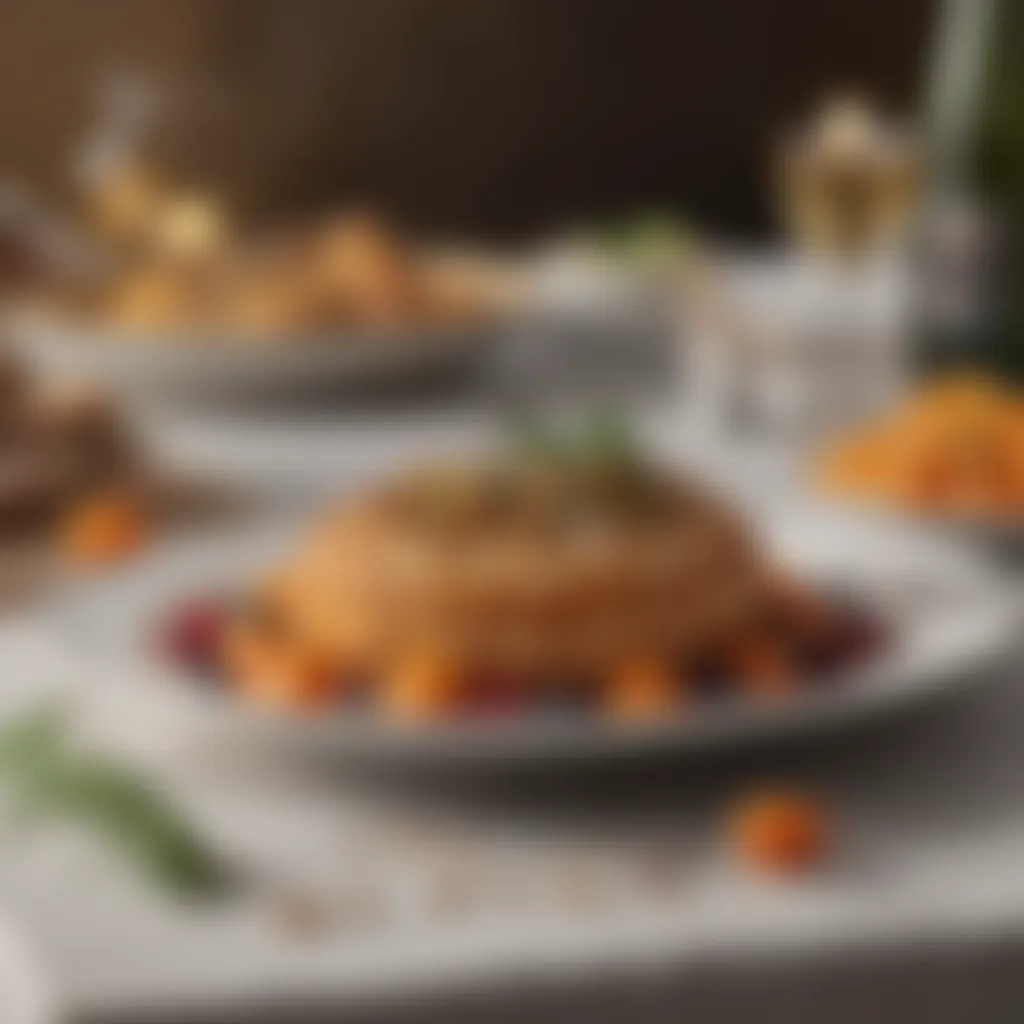 Artful Presentation of Xergis Dish Elegant Xergis Plating