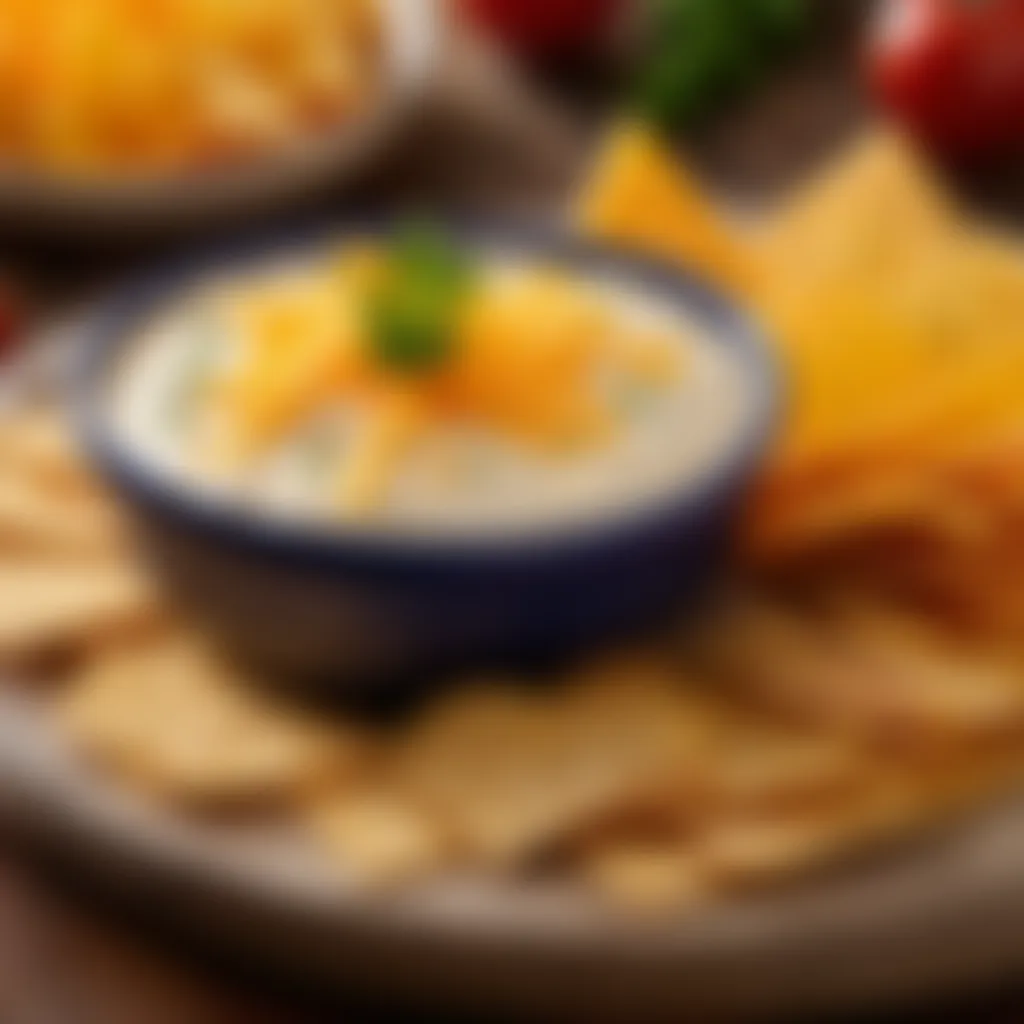 Cheese Dip Garnish