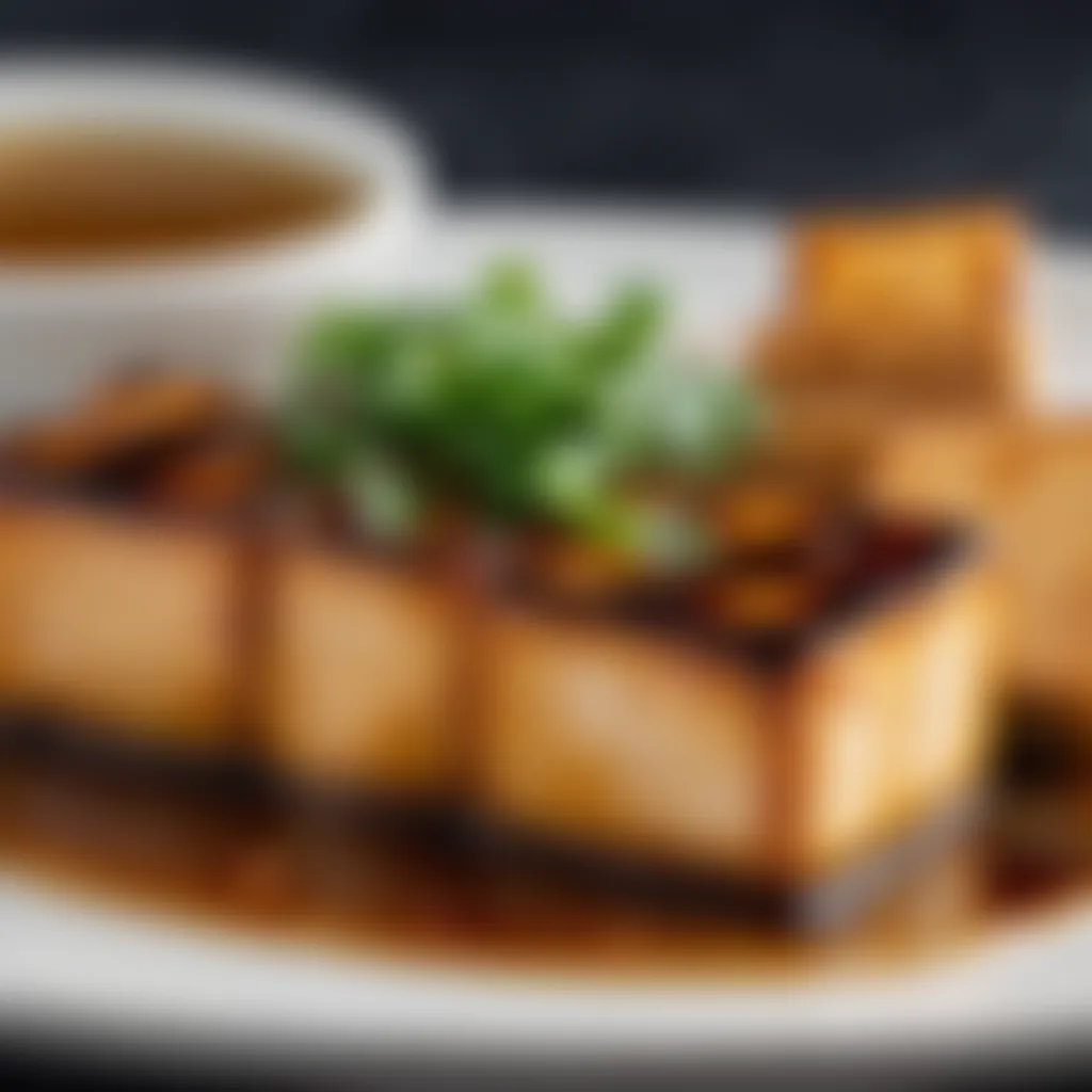 Miso Glazed Tofu