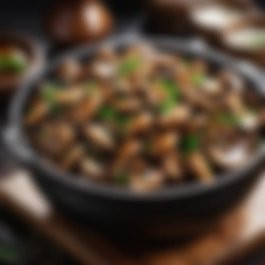 Stir-fried Mushrooms Stir-fried Mushrooms