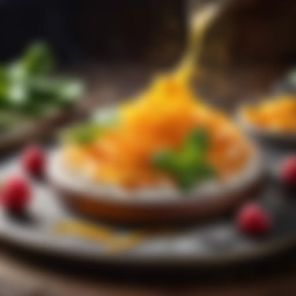 Ethereal Flavor Balance Imaginative illustration showcasing flavor balance