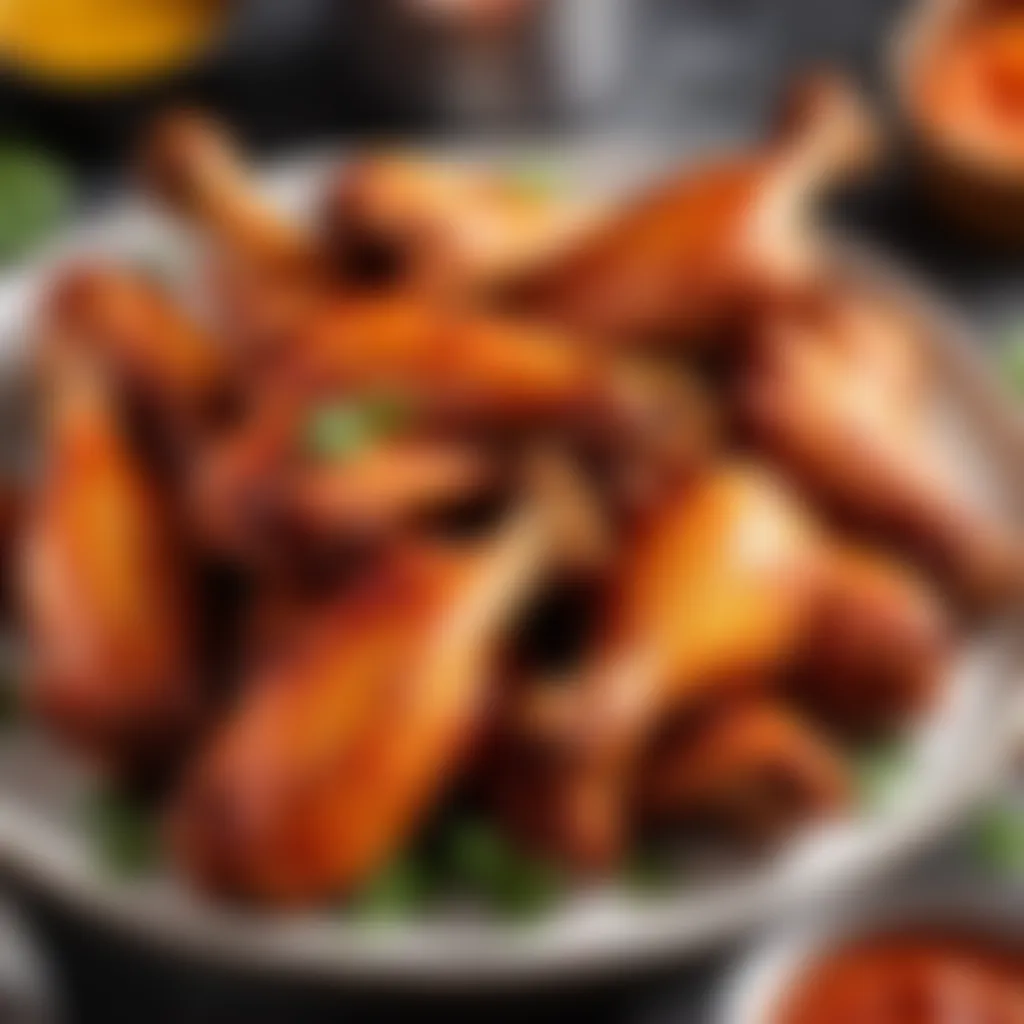 Flavor Explosion Chicken Wings Air Fryer