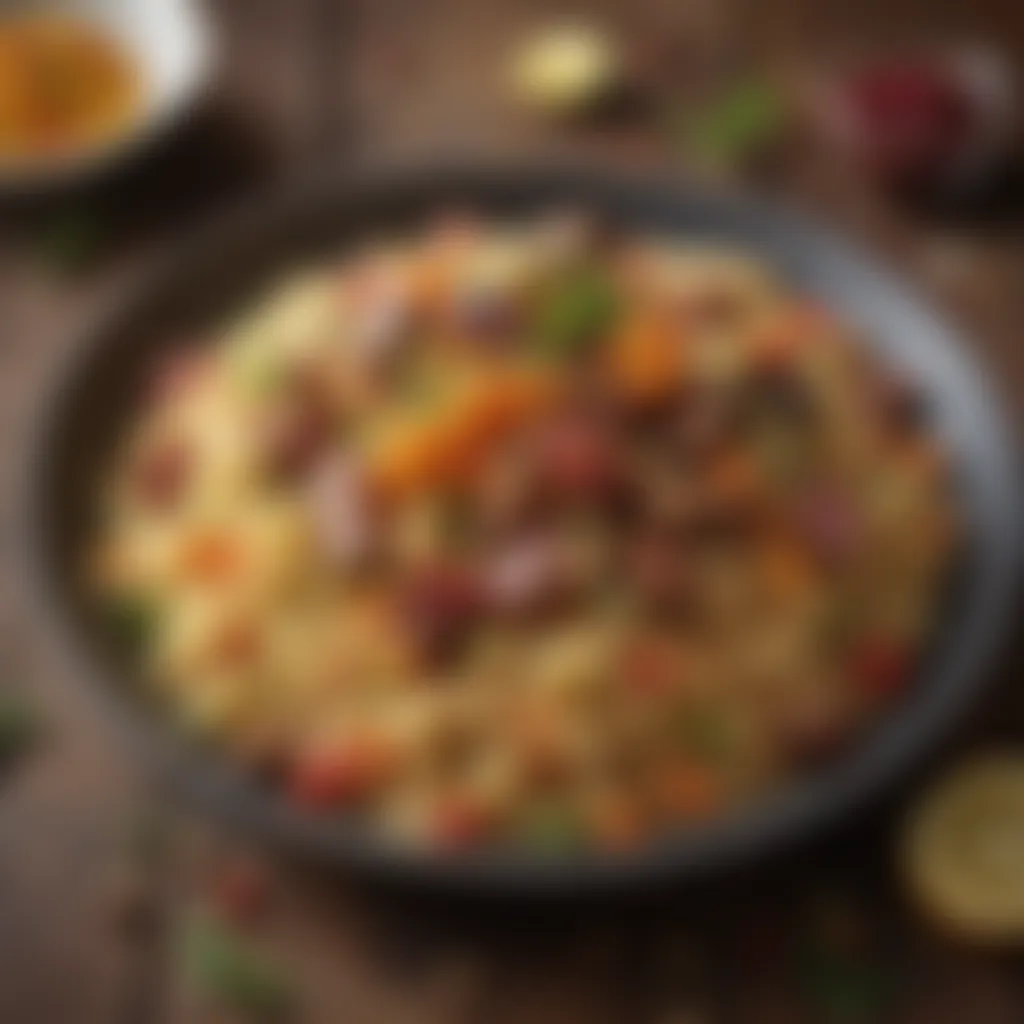 Flavorful Couscous Medley Presentation Flavorful Couscous Medley