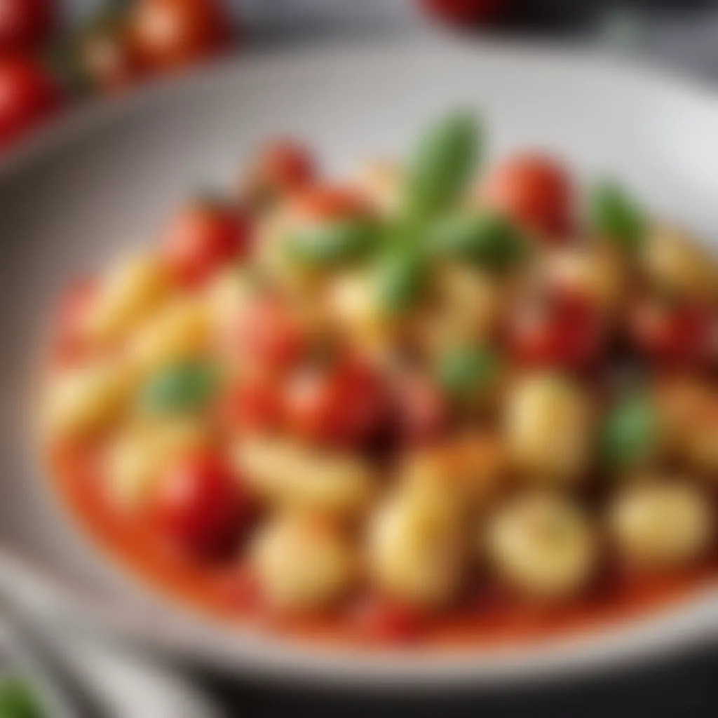 Flavorful Gnocchi Dish with Juicy Cherry Tomatoes