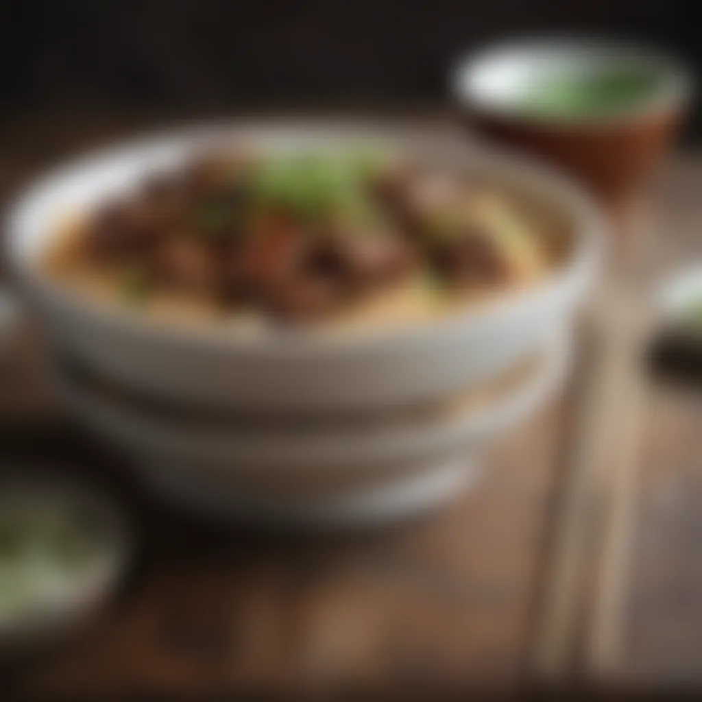 Exotic Elegance: Flavorful Mongolian Beef Noodle Skillet Flavorful Mongolian Beef Noodle Skillet with Scallions