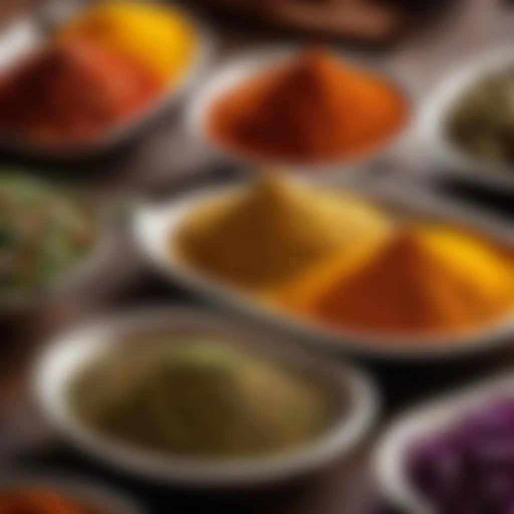 Spices and herbs blend for flavor enhancement