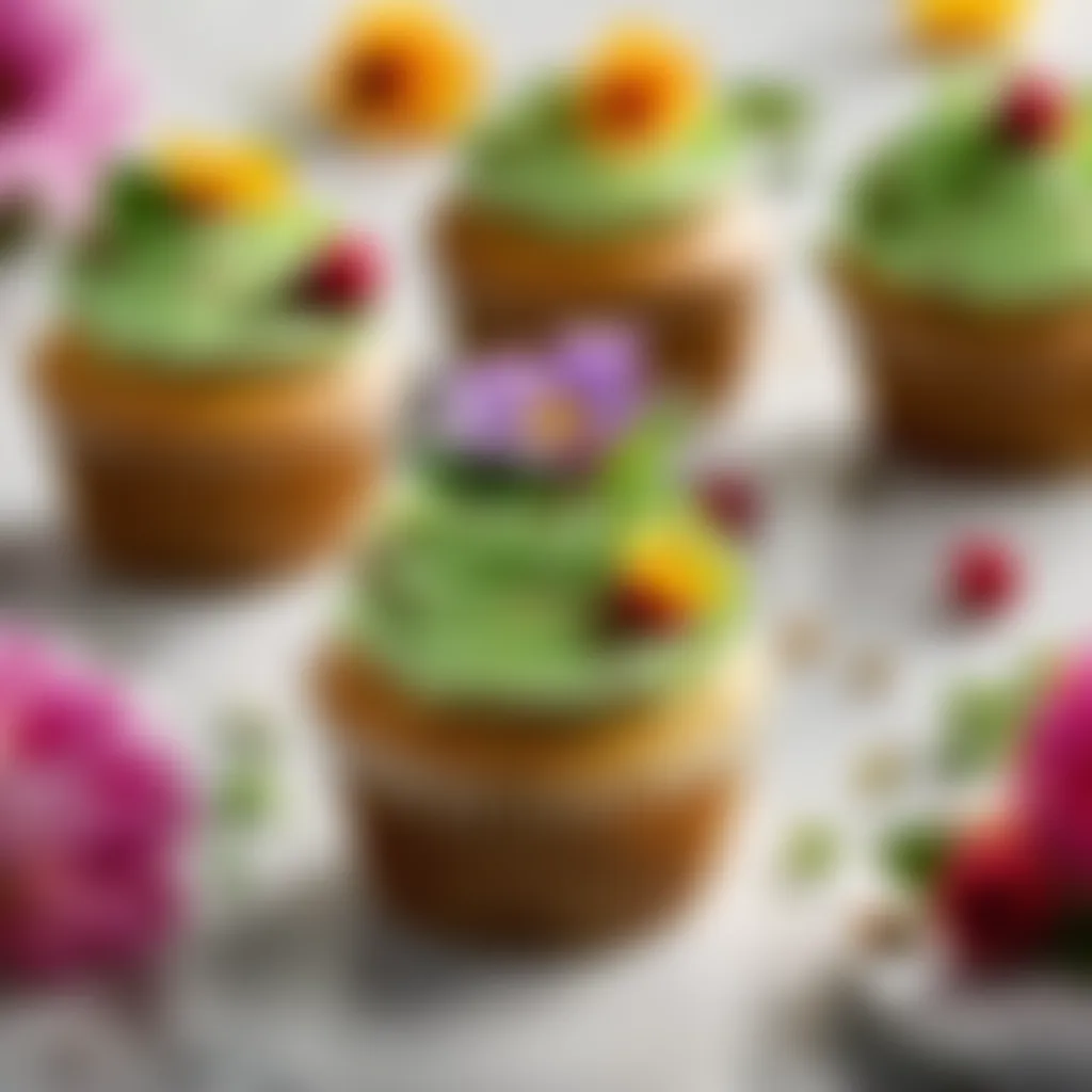 Floral Cupcake Ingredients