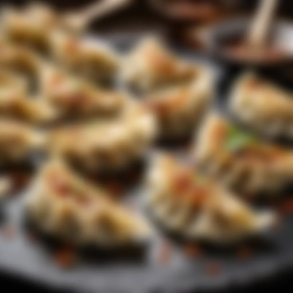 Folding Gyoza Dumplings