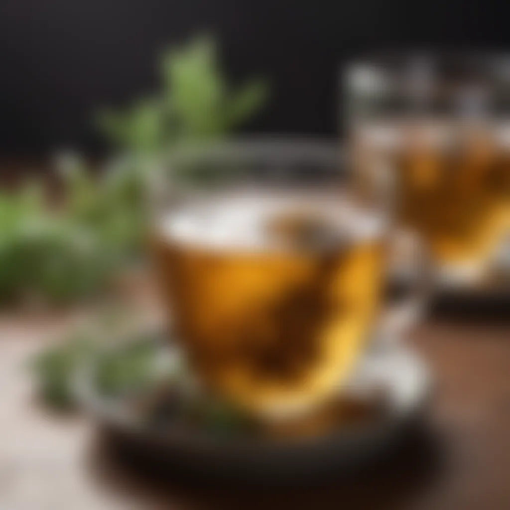 A calming display of herbal teas known for promoting relaxation and better sleep.