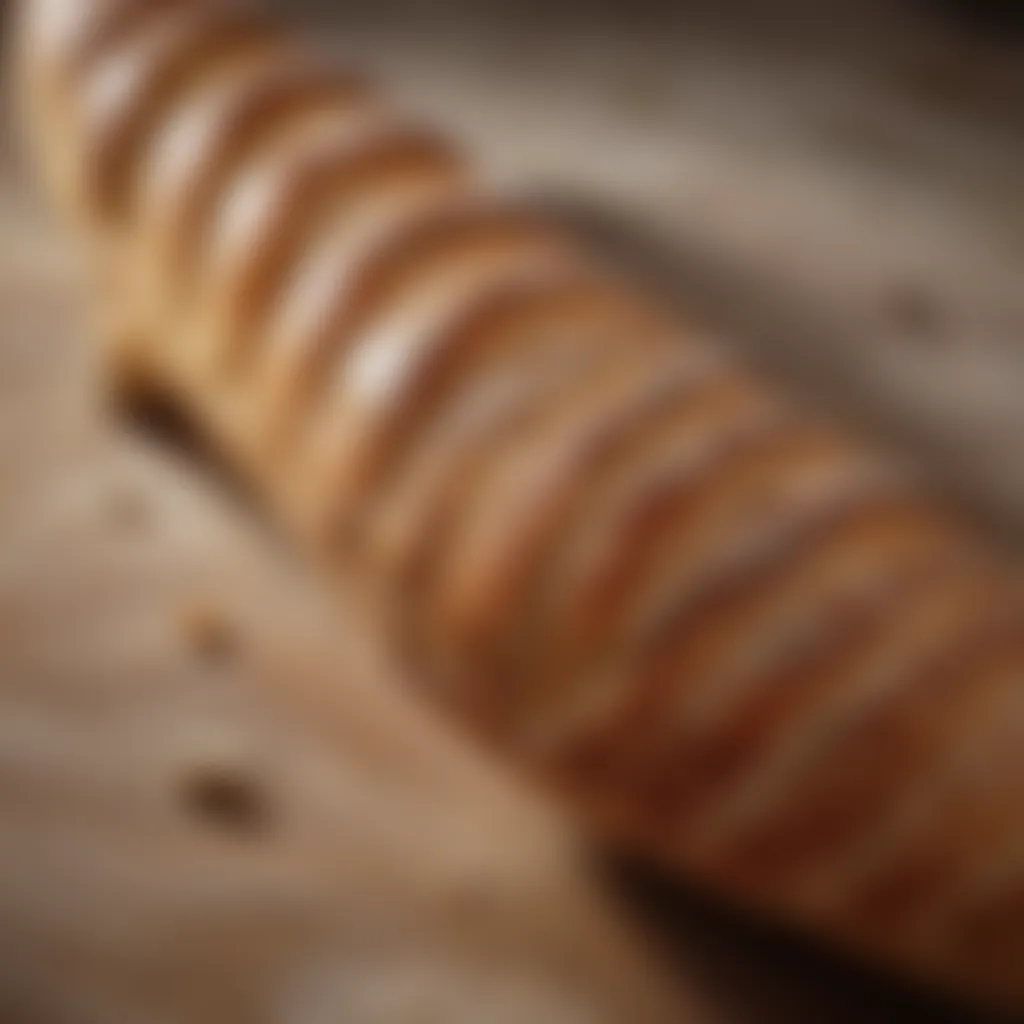 Artisanal Mastery of French Baguette Traditional French baguette - Symbol of French artisan baking