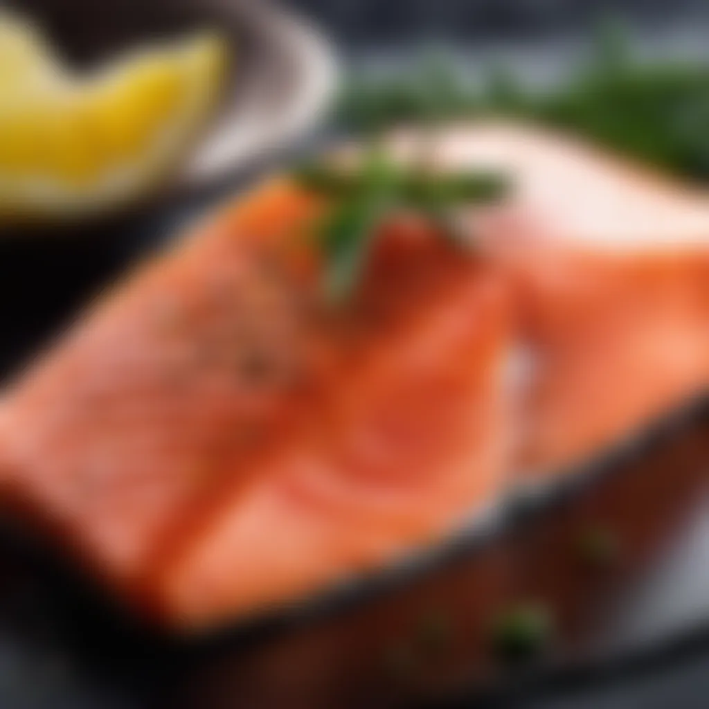 Fresh Atlantic Salmon fillet