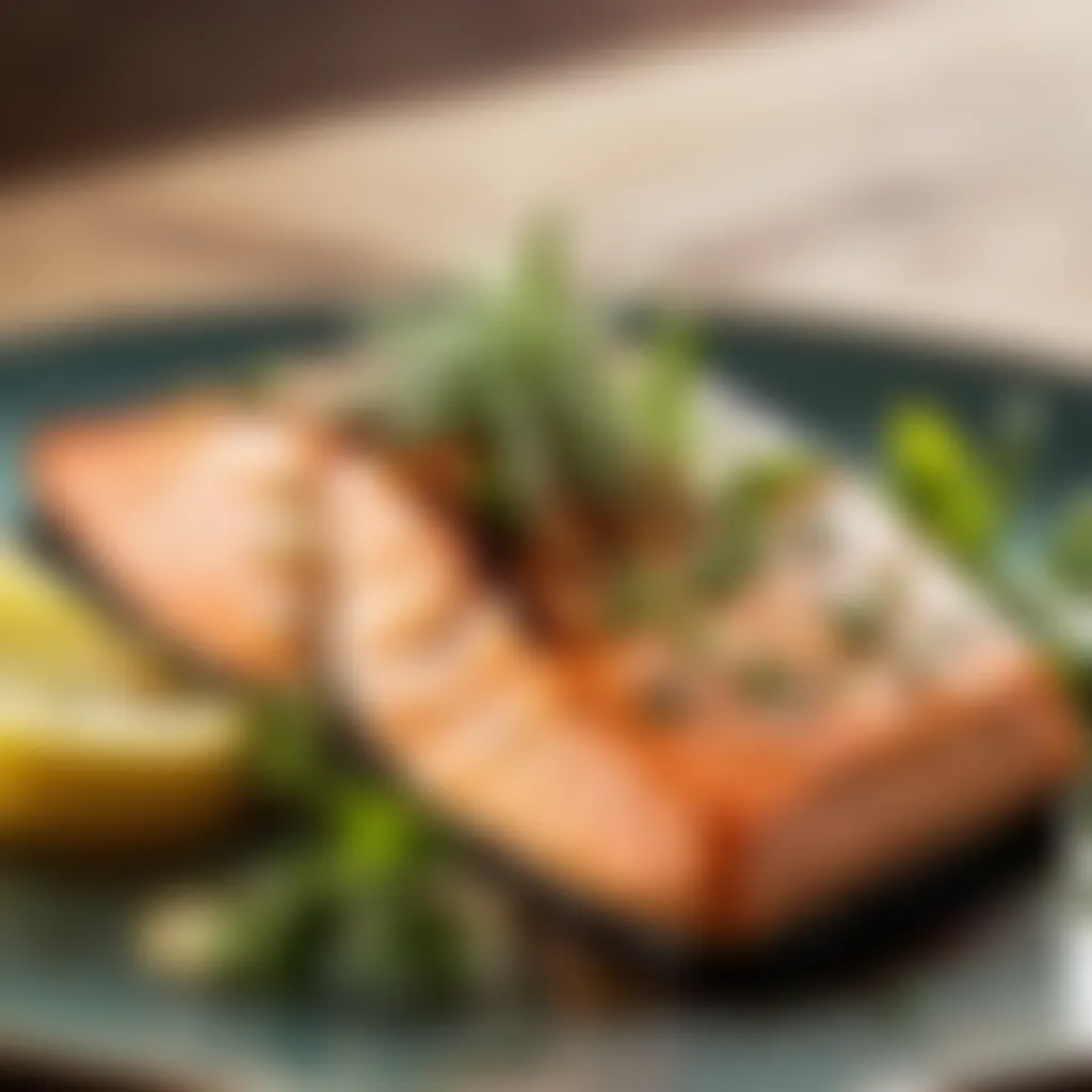 Fresh Herb Infused Grilled Salmon