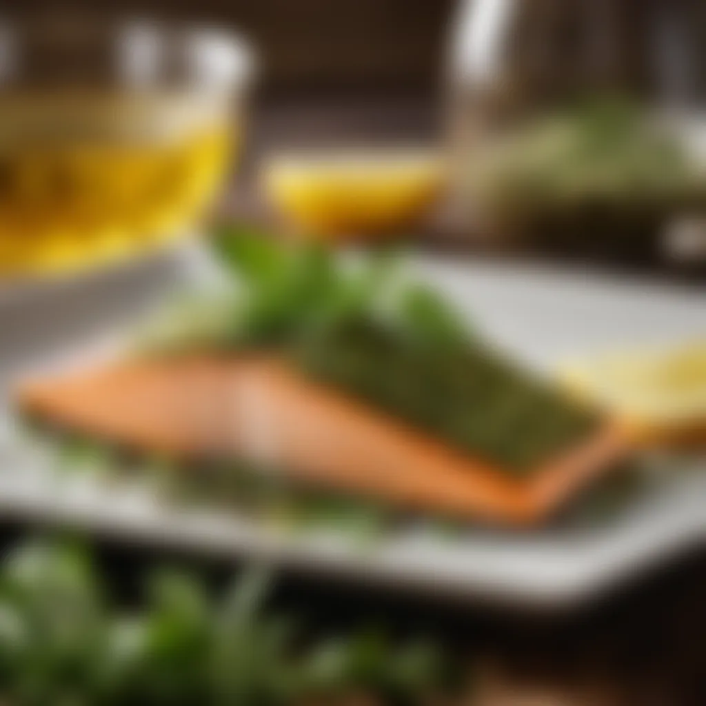 Fresh Herbs for Herb Crusted Salmon Recipe