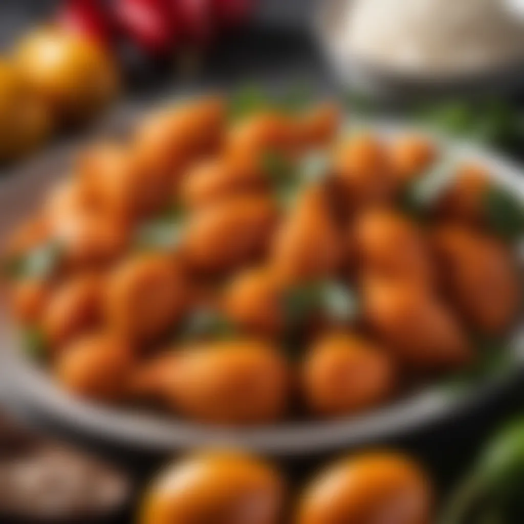Fresh Ingredients for Ayam Paprik Fresh ingredients for Ayam Paprik