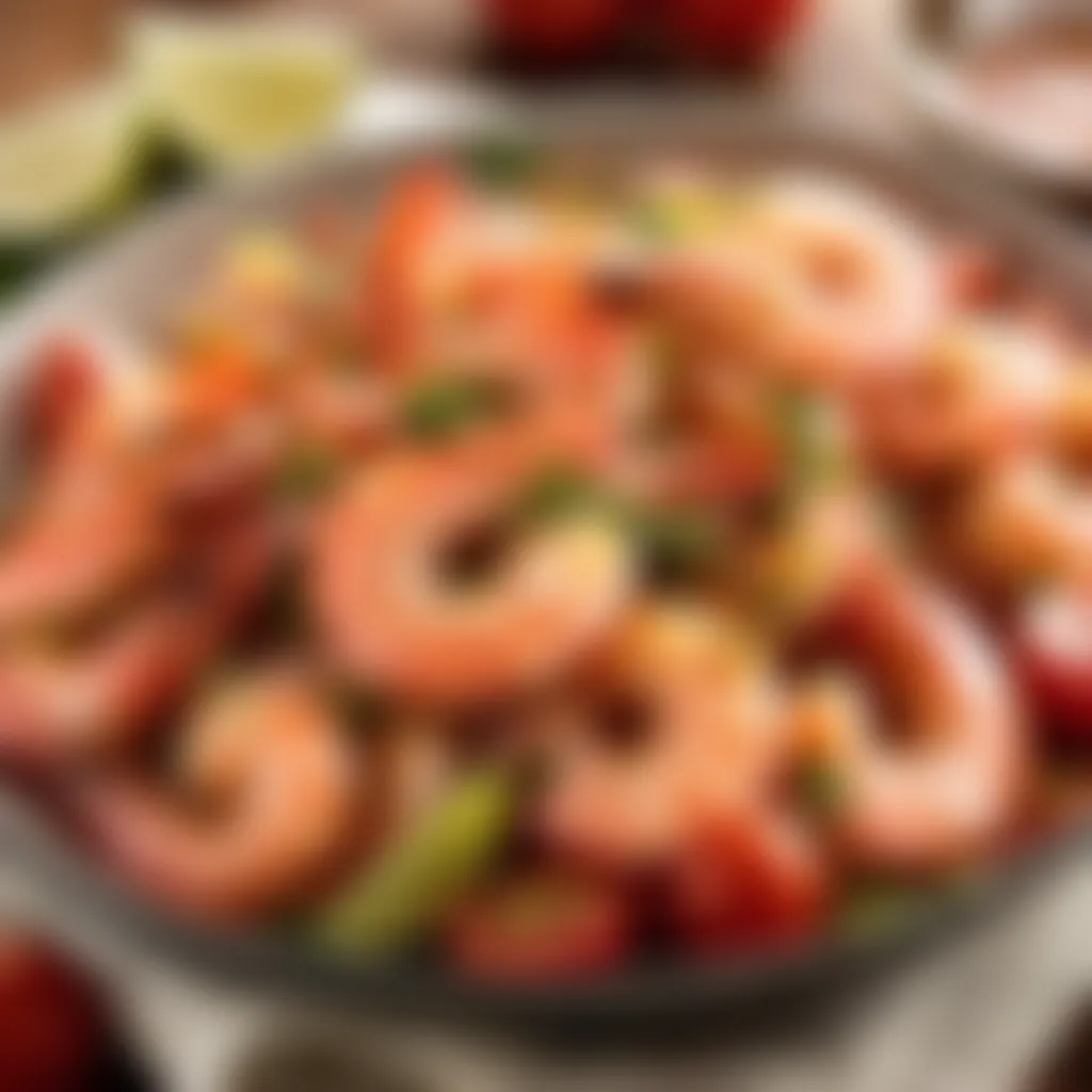 Fresh Ingredients for Cajun Shrimp Recipe