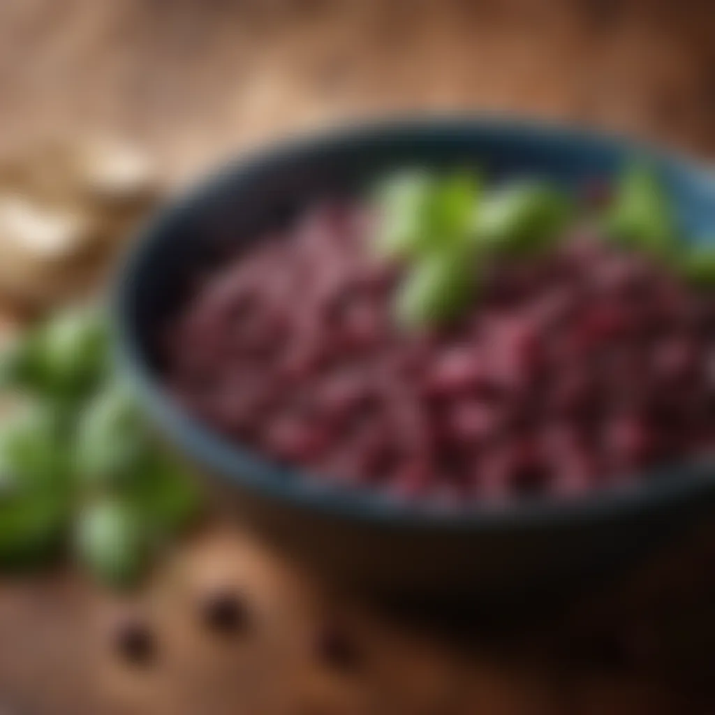 Fresh Ingredients for Kidney Beans Recipe