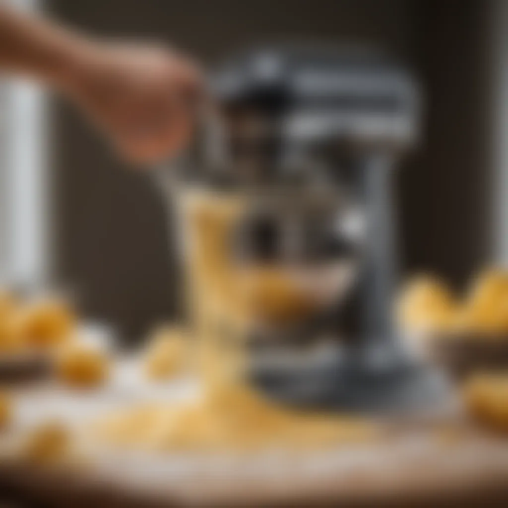 Crafting homemade pasta dough like a pro Freshly made pasta dough