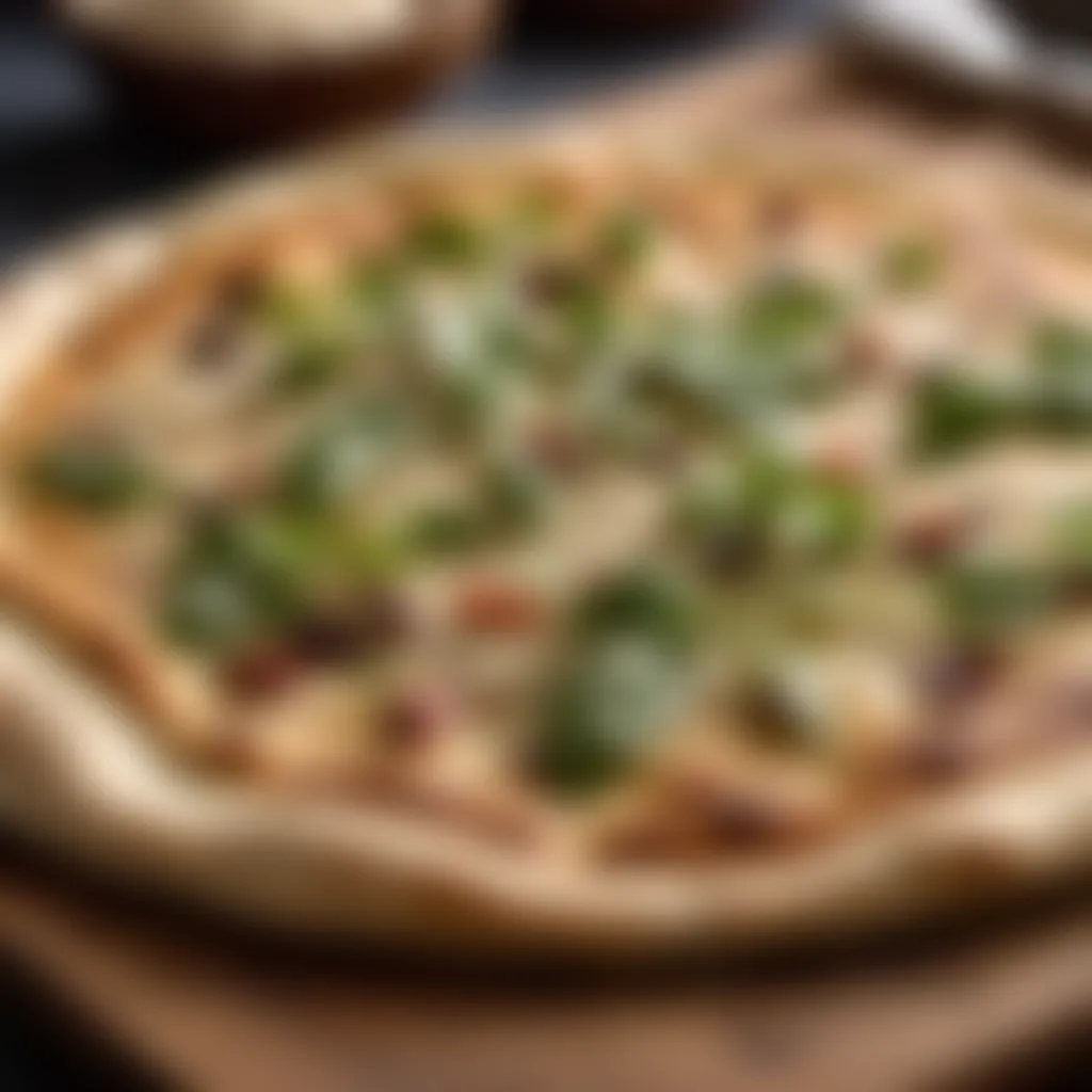 Freshly Baked Flatbread Freshly baked flatbread