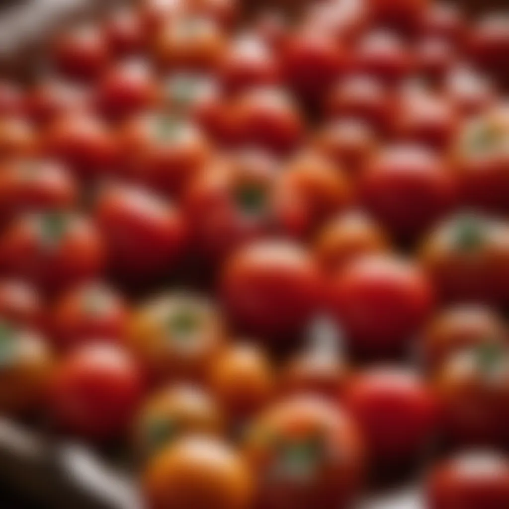 Freshly Harvested Organic Tomatoes