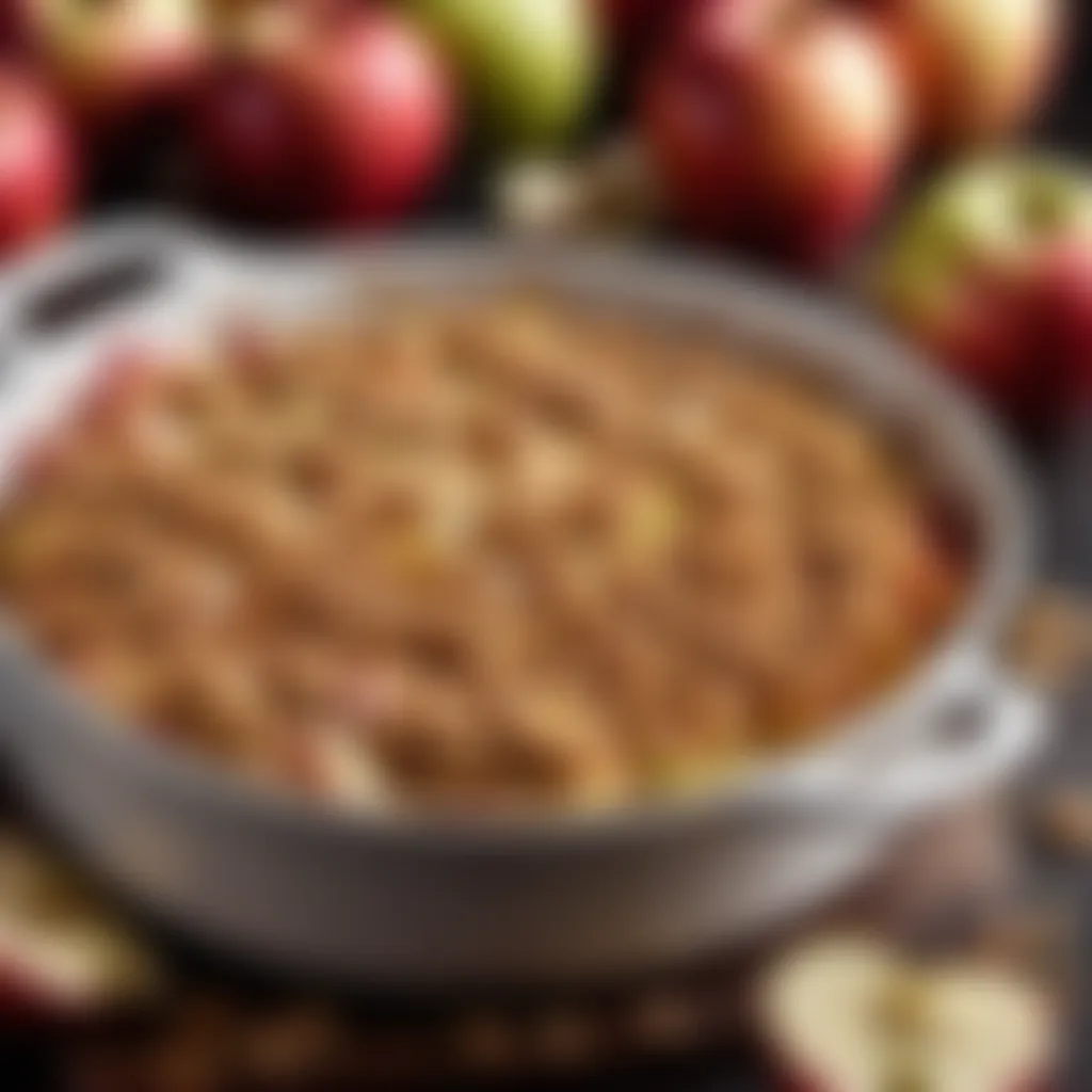 Savor the Freshness of Sliced Apples in Dutch Apple Crisp Delicious Dutch Apple Crisp Recipe - Freshly Sliced Apples