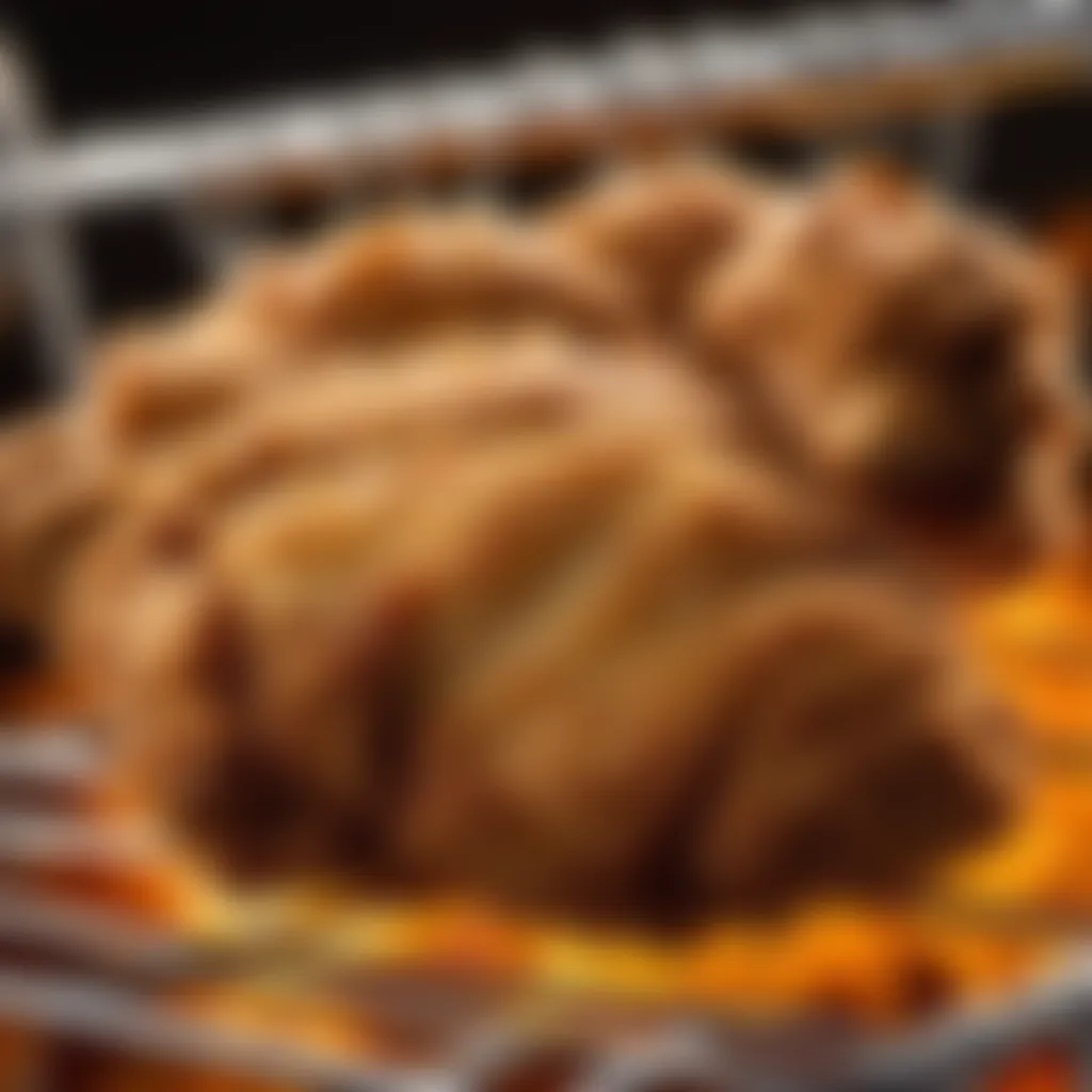 Fried Chicken on Wire Rack