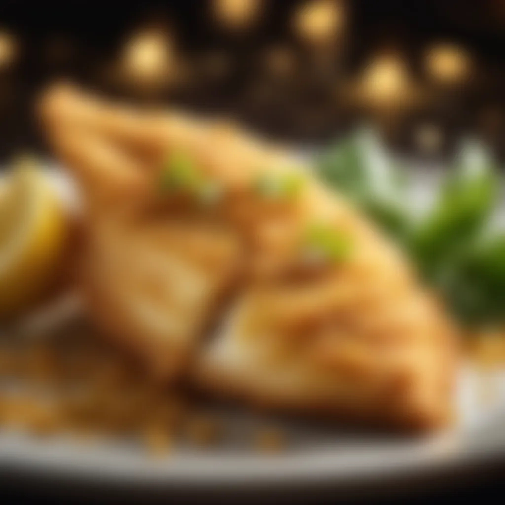 Golden Crispy Delight Golden Crispy Fried Fish in Batter