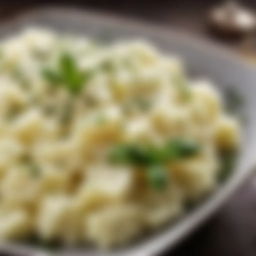 Garlic Herb Mashed Potatoes