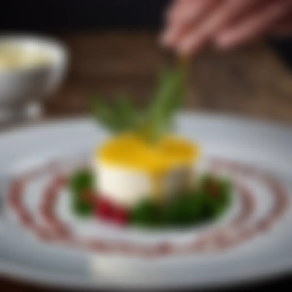 Gastronomic Elegance: Plating Fresh Aioli with Culinary Finesse