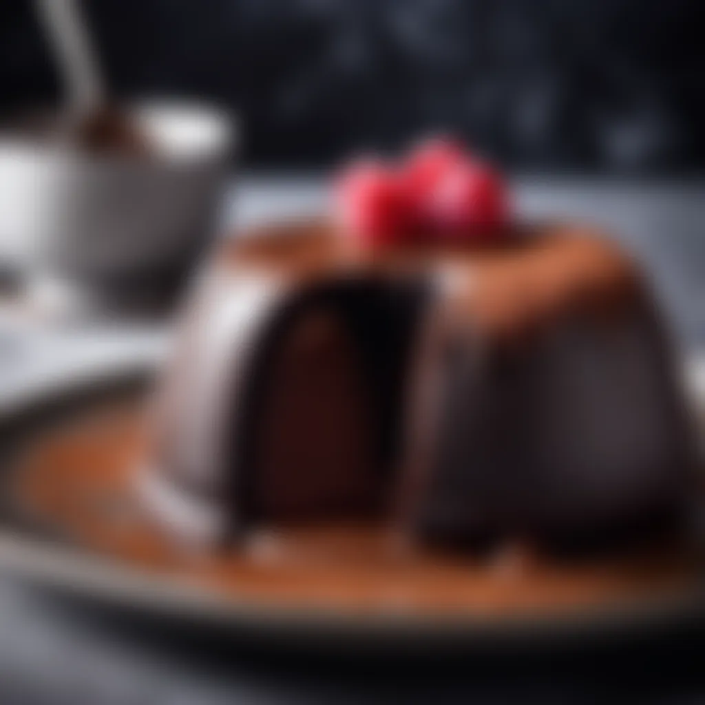 Exquisite Chocolate Lava Cake Exquisite Chocolate Lava Cake