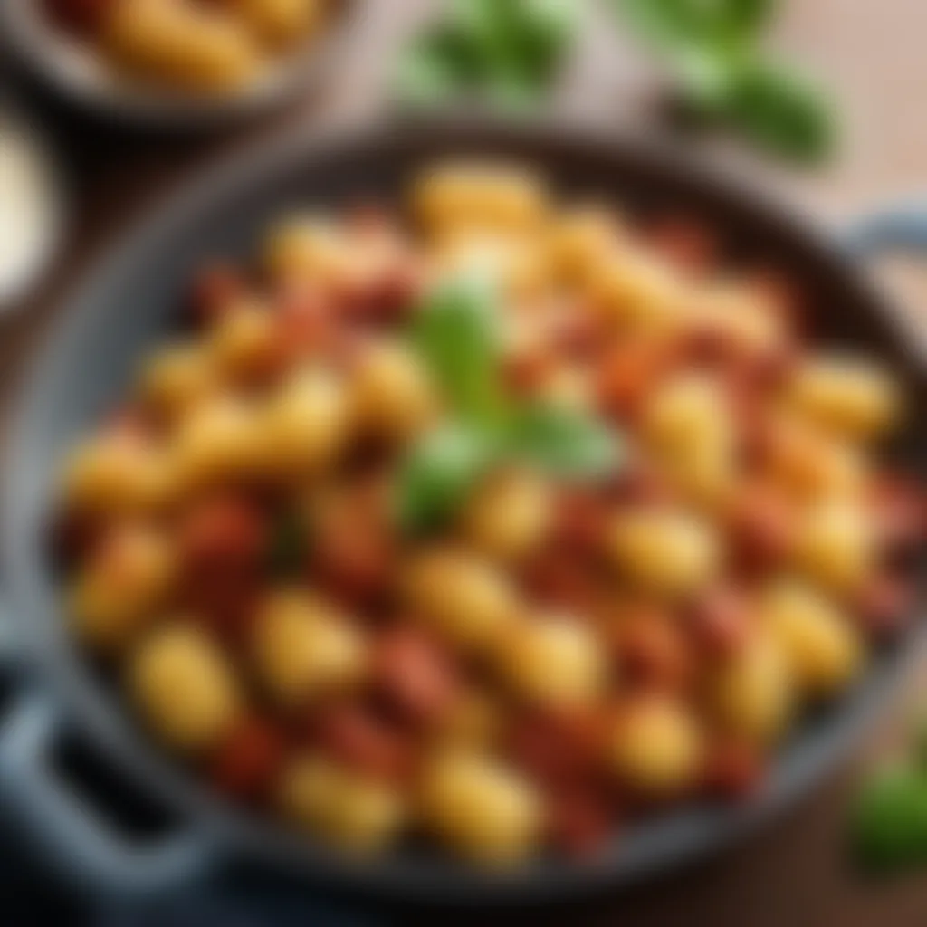 Gnocchi with Chorizo