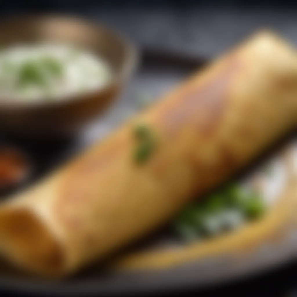 Golden Brown Dosa