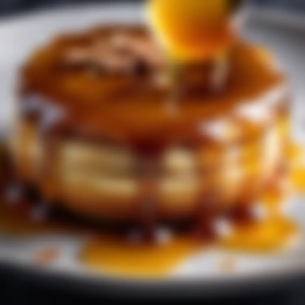 Golden Brown Lgeimat with Honey Drizzle Golden brown Lgeimat with honey drizzle