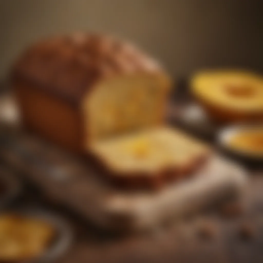 Baked Perfection Golden brown acorn squash bread loaf