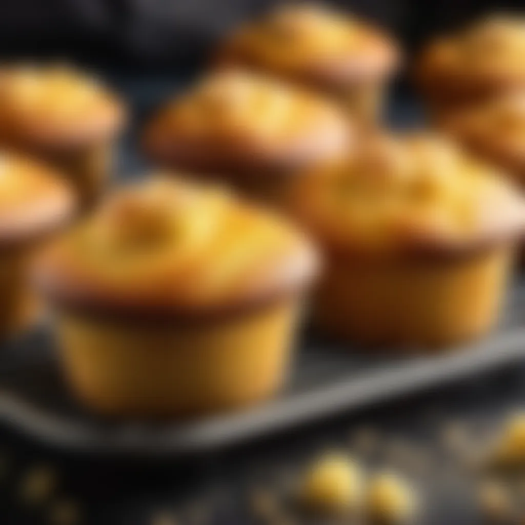 Golden Cornbread Muffins