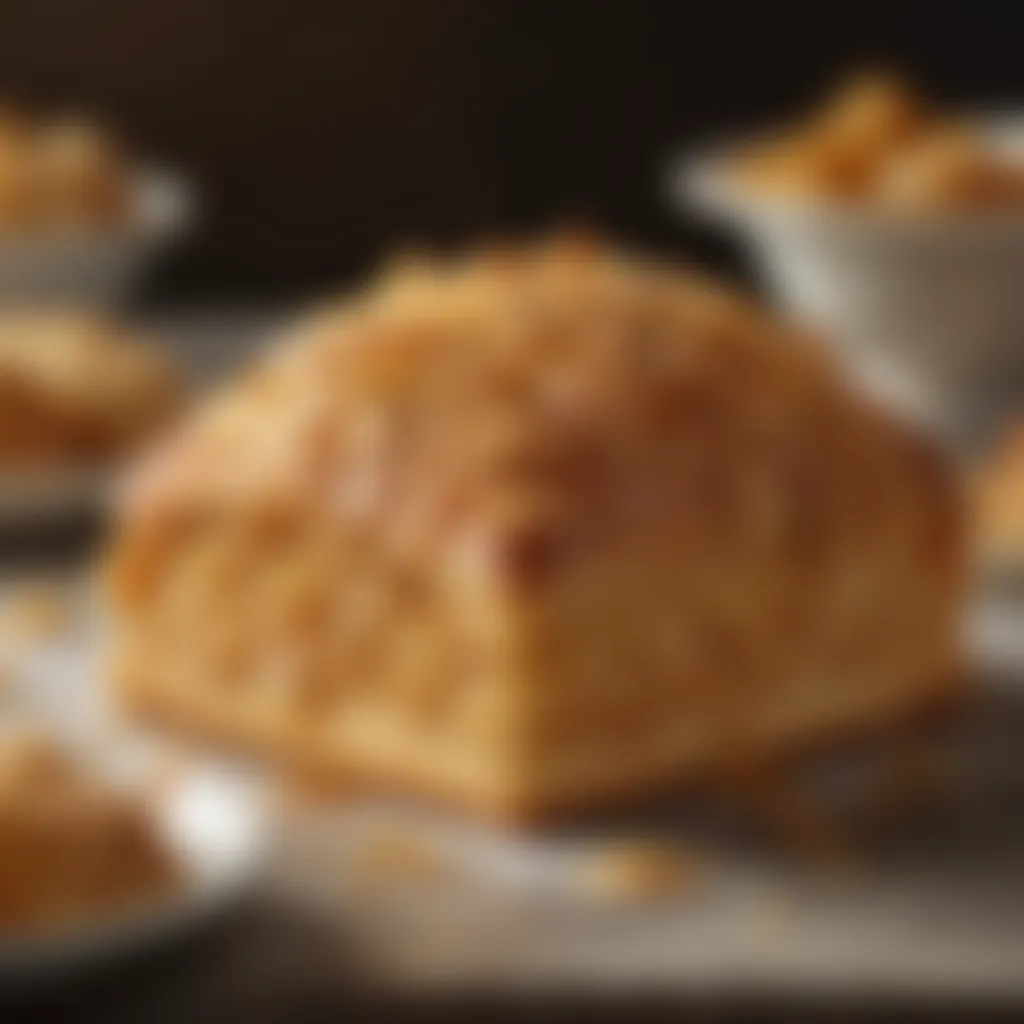 Golden Flakiness: A Pastry Masterpiece Golden Crisp Pastry Delight