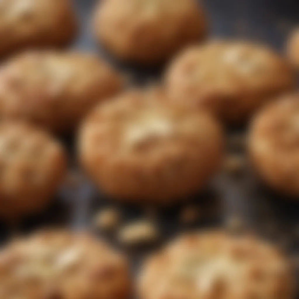 Golden Crunch of Freshly Baked ANZAC Biscuits