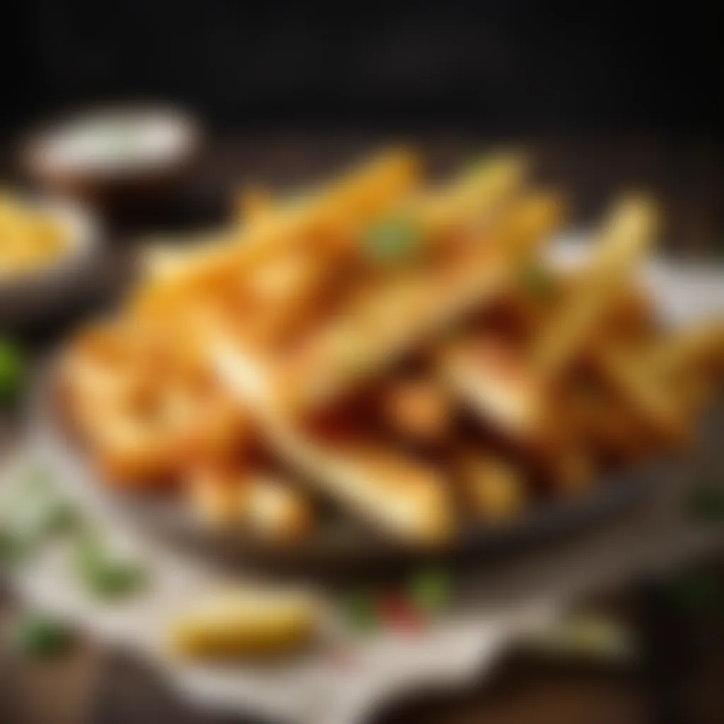 Golden Halloumi Fries Golden Halloumi Fries