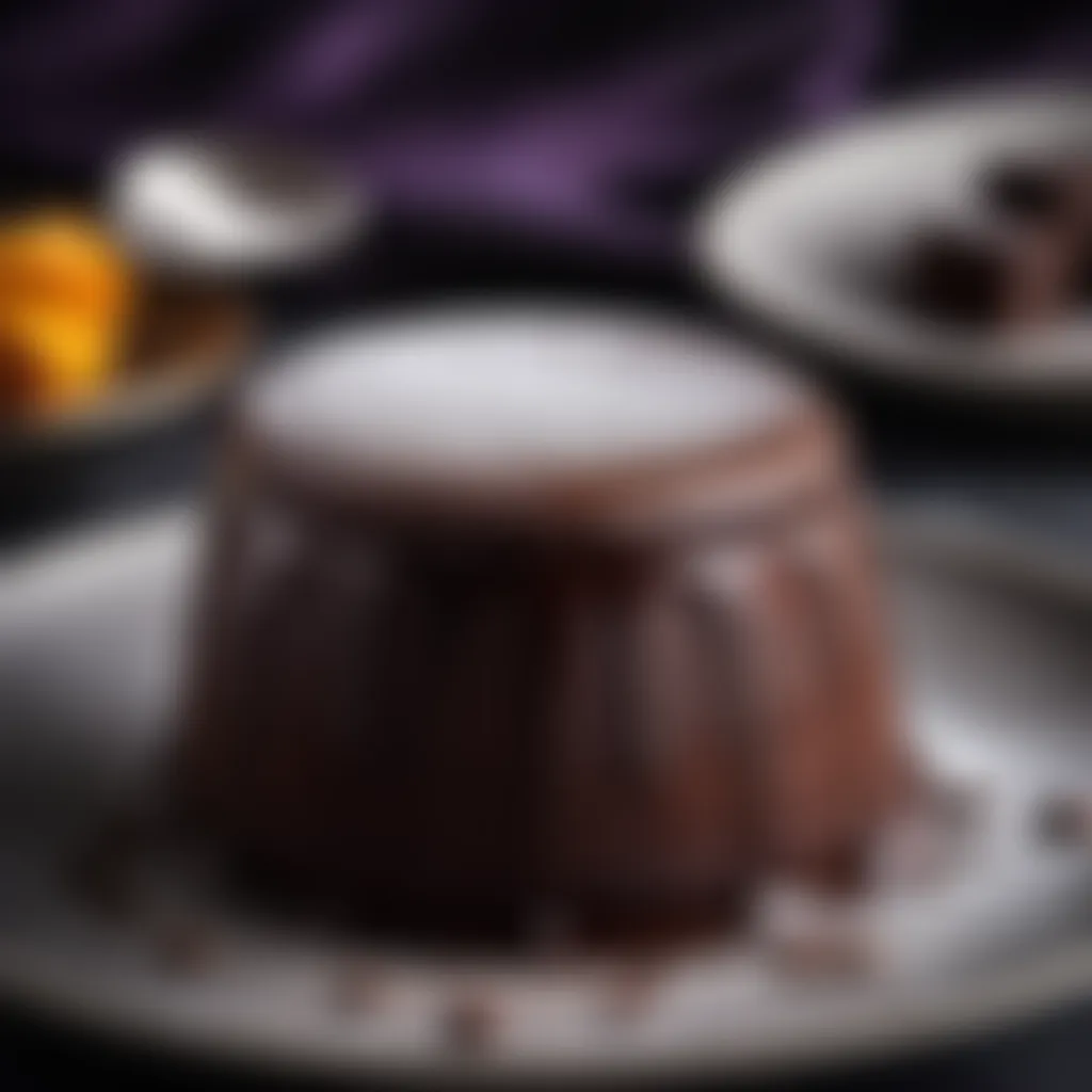 Gourmet Chef Recipes - Dark Chocolate Soufflé