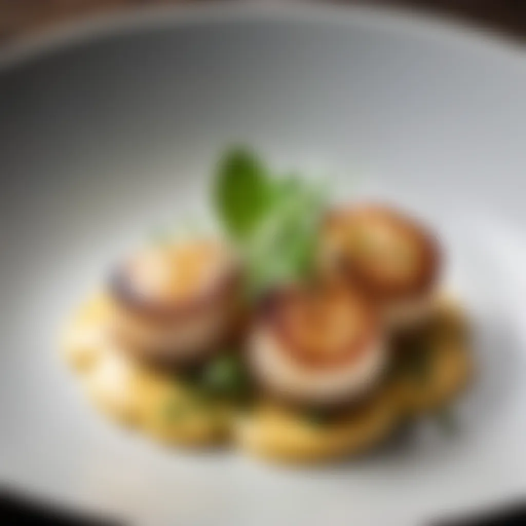 Gourmet Chef Recipes - Seared Scallops with Citrus Beurre Blanc